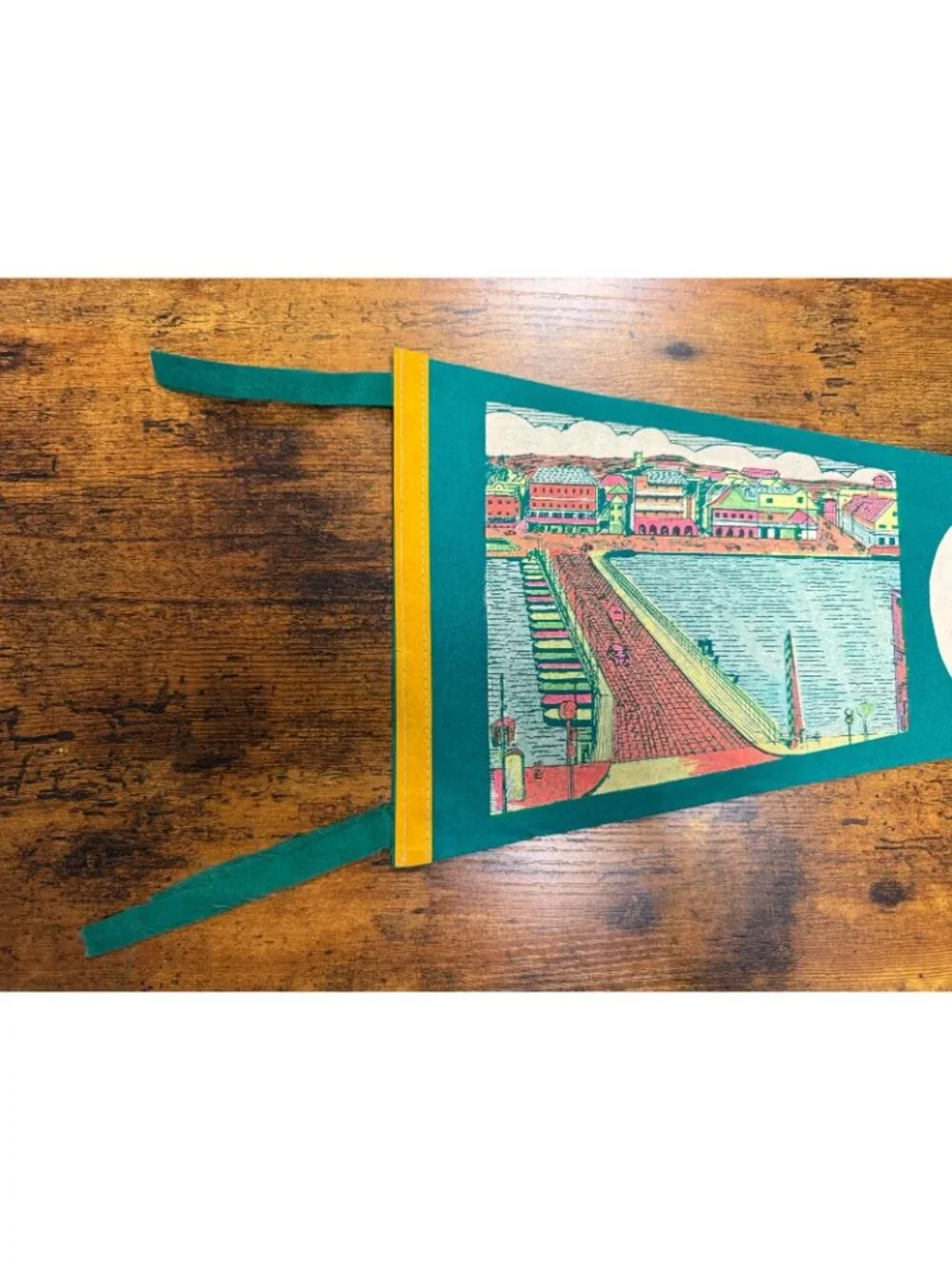Vintage Curacao, N.A. pennant